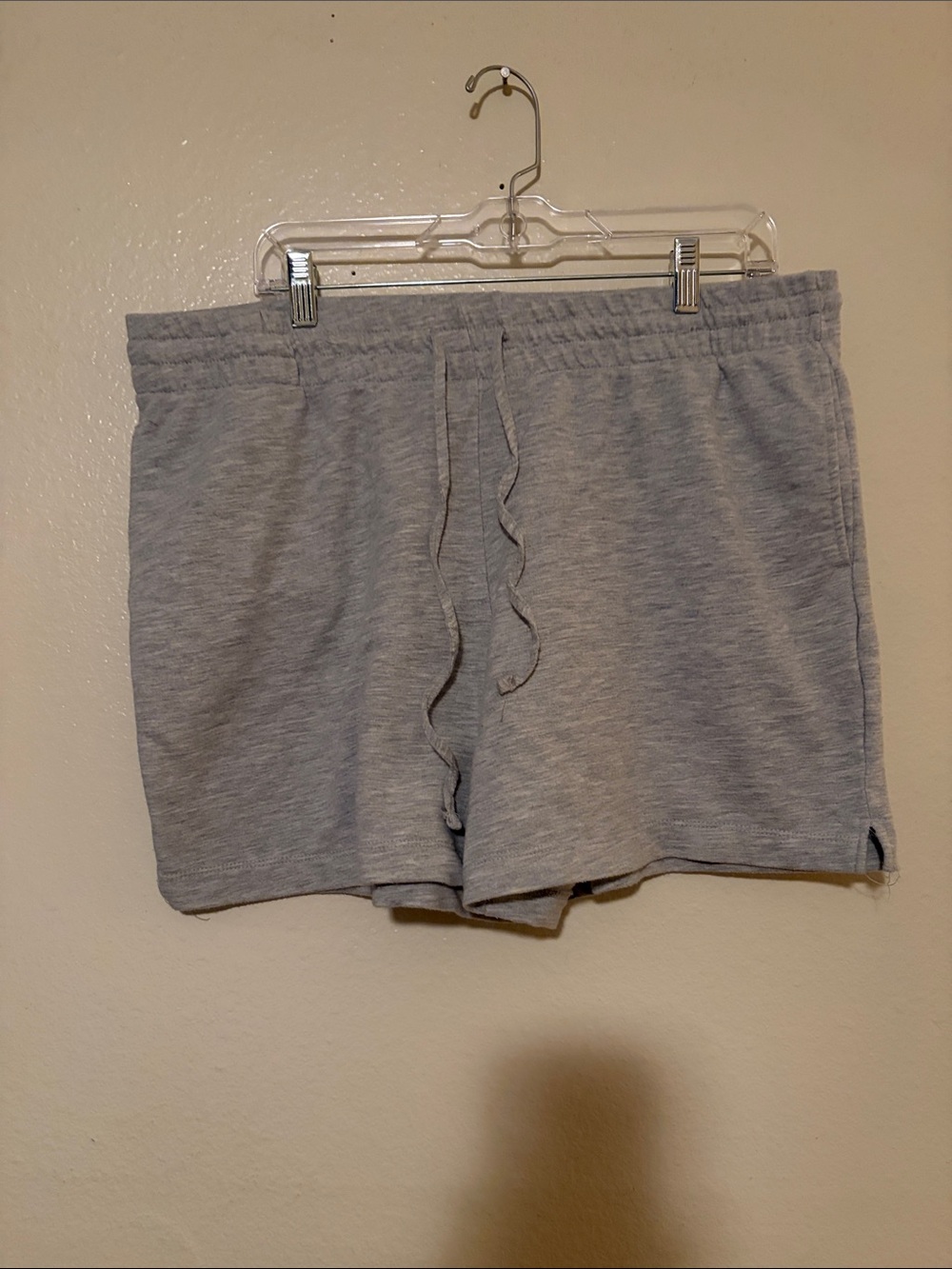 Danskin Light Gray Athletic Drawstring Shorts